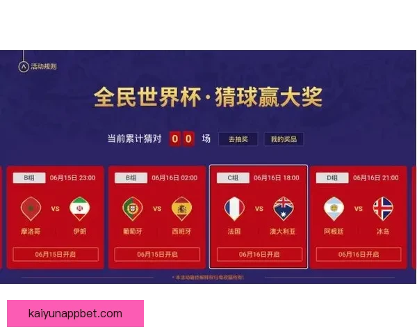 世界杯竞猜游戏网站助你预测赛事胜负轻松赢大奖，精彩活动等你来参与